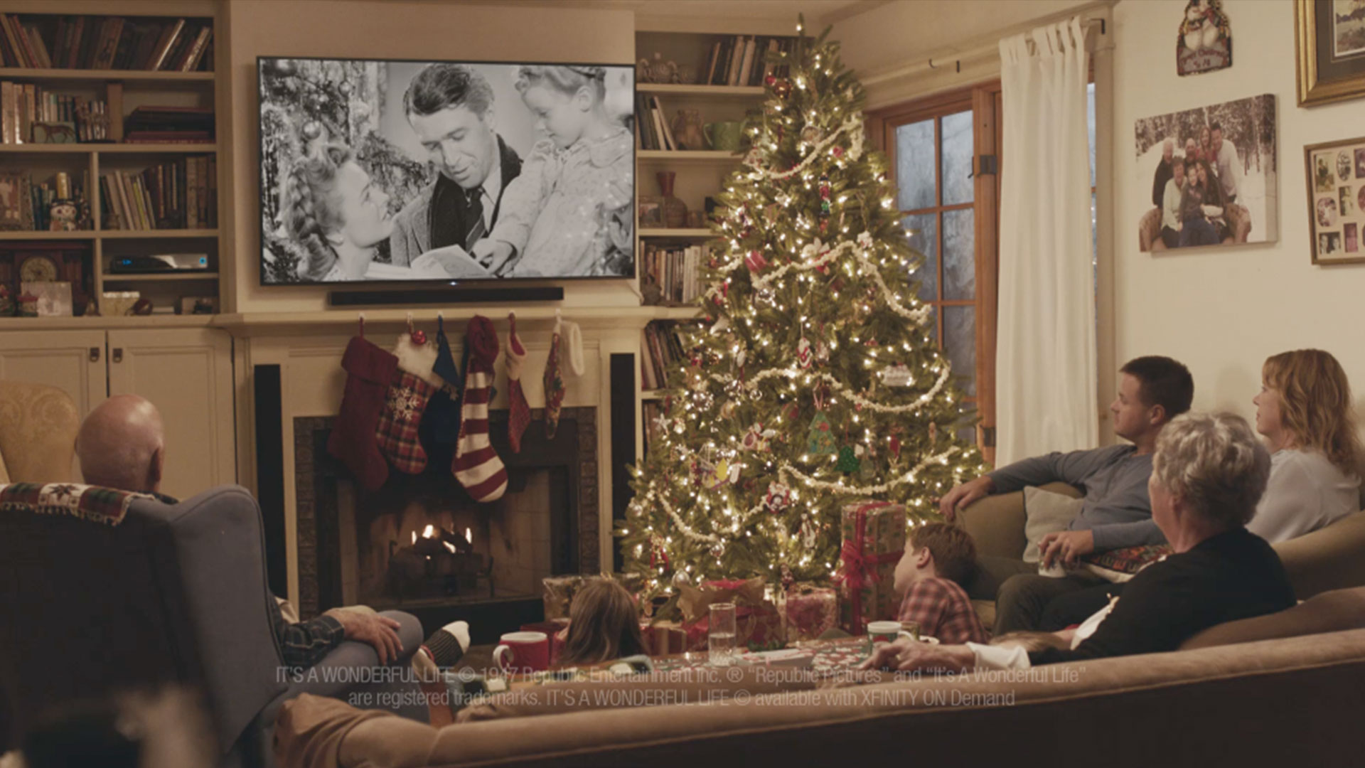 christmas tree person indoor christmas man text